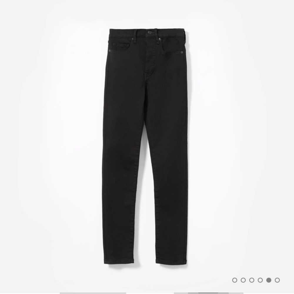 Everlane black high rise skinny in 28 Regular